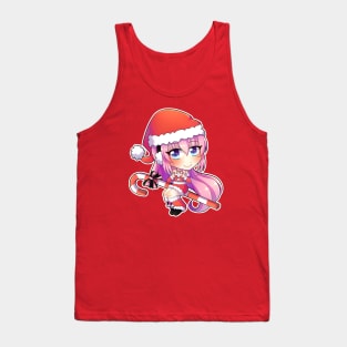 VOCALOID Megurine Luka Chibi Christmas version Tank Top